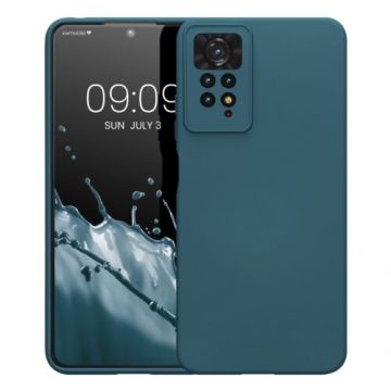 Husa Kwmobile pentru Xiaomi Redmi Note 11 Pro/Redmi Note 11 Pro 5G, Silicon, Verde, 57919.57