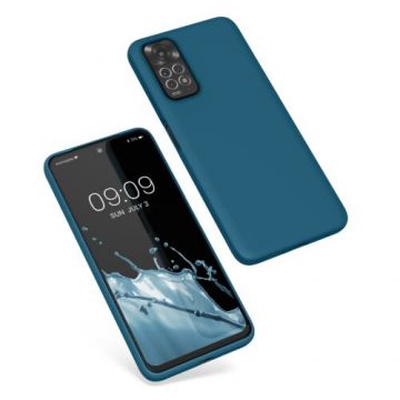 Husa Kwmobile pentru Xiaomi Redmi Note 11/Redmi Note 11s, Silicon, Verde, 57372.57