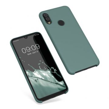 Husa Kwmobile pentru Xiaomi Redmi Note 7/Redmi Note 7 Pro, Silicon, Verde, 48714.166