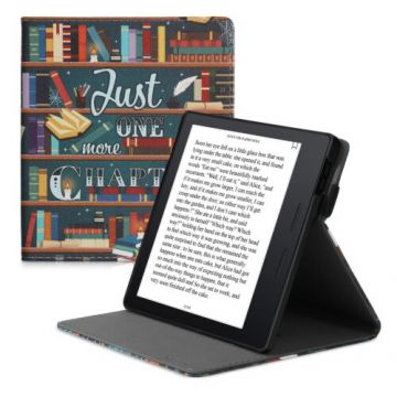 Husa pentru Amazon Kindle Oasis 10, Kwmobile, Multicolor, Piele ecologica, 49418.05