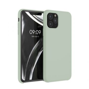 Husa pentru Apple iPhone 11 Pro, Silicon, Verde, 49726.172