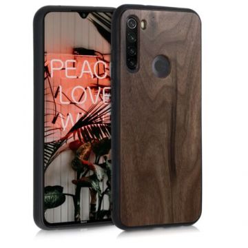 Husa pentru Xiaomi Redmi Note 8T, Lemn, Maro, 50959.18