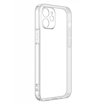 Husa FOXMAG24 pentru telefon iPhone 12, silicon subtire, ultra slim, gel, transparenta