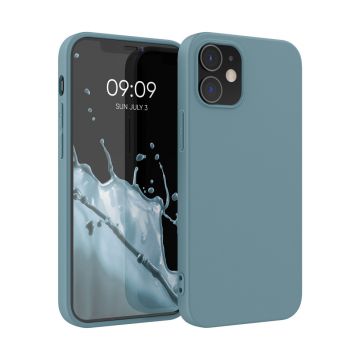 Husa Kwmobile pentru Apple iPhone 12/iPhone 12 Pro, Silicon, Verde, 53938.207