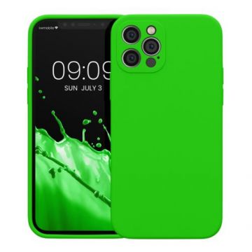 Husa Kwmobile pentru Apple iPhone 12 Pro, Silicon, Verde, 59352.159