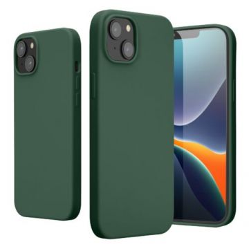 Husa Kwmobile pentru Apple iPhone 14 Plus, Silicon, Verde, 59072.166