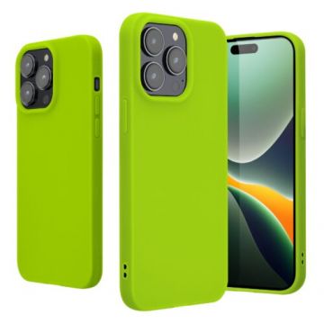 Husa Kwmobile pentru Apple iPhone 14 Pro Max, Silicon, Verde, 59078.75