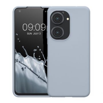 Husa Kwmobile pentru Asus Zenfone 9, Silicon, Albastru, 59449.58