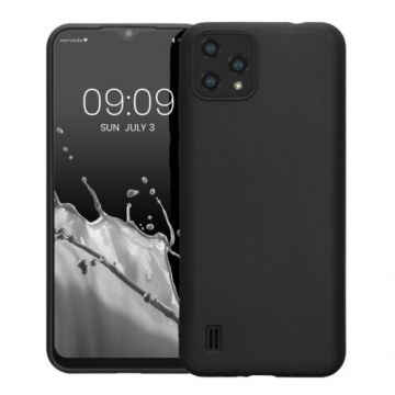 Husa Kwmobile pentru Blackview A55, Silicon, Negru, 59616.47