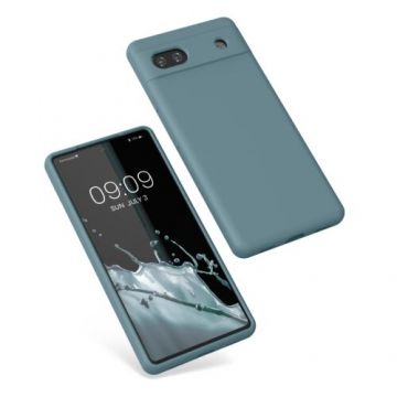 Husa Kwmobile pentru Google Pixel 6a, Silicon, Verde, 57815.207