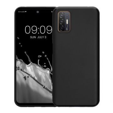 Husa Kwmobile pentru HTC Desire 21 Pro 5G, Silicon, Negru, 57798.01