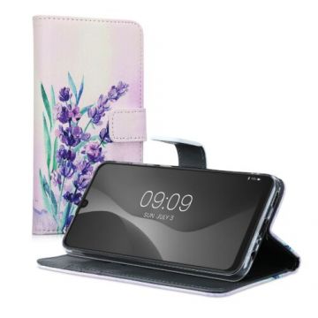 Husa Kwmobile pentru Huawei P Smart (2019), Piele ecologica, Multicolor, 47395.24