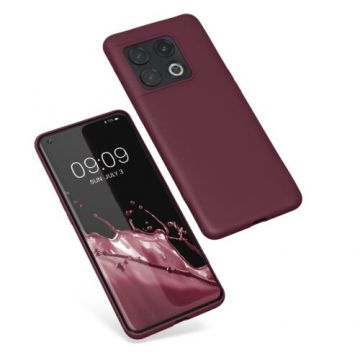 Husa Kwmobile pentru OnePlus 10 Pro, Silicon, Violet, 57245.190