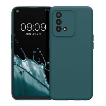 Husa Kwmobile pentru OPPO A74, Silicon, Verde, 58907.57