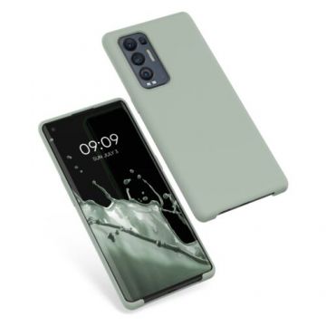 Husa Kwmobile pentru OPPO Find X3 Neo, Silicon, Verde, 55200.172