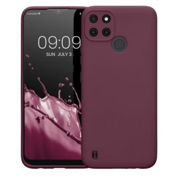 Husa Kwmobile pentru Realme C21Y/C25Y, Silicon, Violet, 57576.187