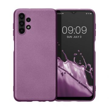 Husa Kwmobile pentru Samsung Galaxy A13, Silicon, Mov, 58021.230