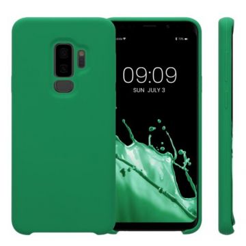 Husa Kwmobile pentru Samsung Galaxy S9 Plus, Silicon, Verde, 44183.227