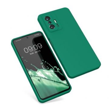 Husa Kwmobile pentru Xiaomi 11T/11T Pro, Silicon, Verde, 56573.142