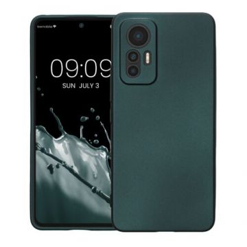 Husa Kwmobile pentru Xiaomi 12 Lite, Silicon, Verde, 59407.14