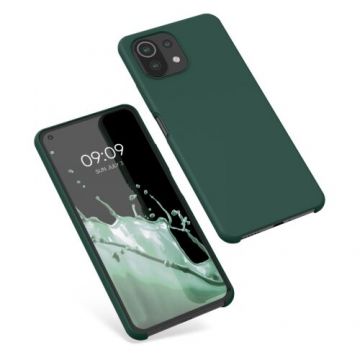 Husa Kwmobile pentru Xiaomi Mi 11 Lite 5G/11 Lite 5G NE, Silicon, Verde, 54730.169