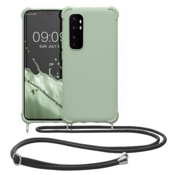 Husa Kwmobile pentru Xiaomi Mi Note 10 Lite, Silicon, Verde, 53157.172