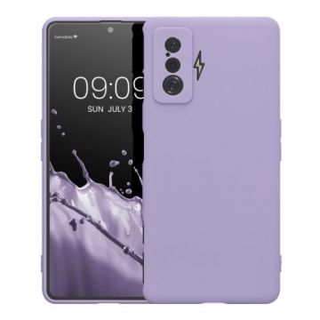 Husa Kwmobile pentru Xiaomi Poco F4 GT, Silicon, Mov, 58528.108