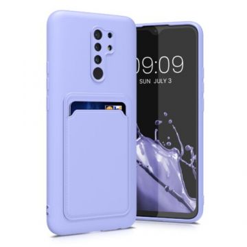 Husa Kwmobile pentru Xiaomi Redmi 9, Silicon, Albastru, 57825.108