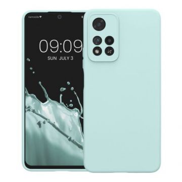 Husa Kwmobile pentru Xiaomi Redmi Note 11 Pro Plus 5G, Silicon, Verde, 58097.200