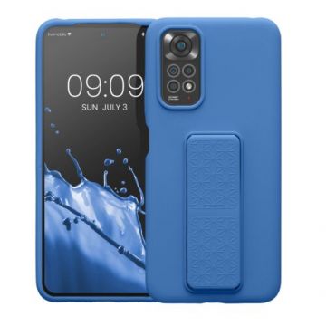 Husa Kwmobile pentru Xiaomi Redmi Note 11/Redmi Note 11s, Silicon, Albastru, 58266.224