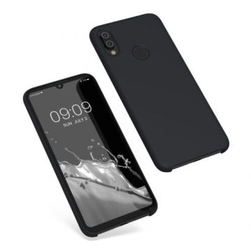 Husa Kwmobile pentru Xiaomi Redmi Note 7/Redmi Note 7 Pro, Silicon, Negru, 48714.01