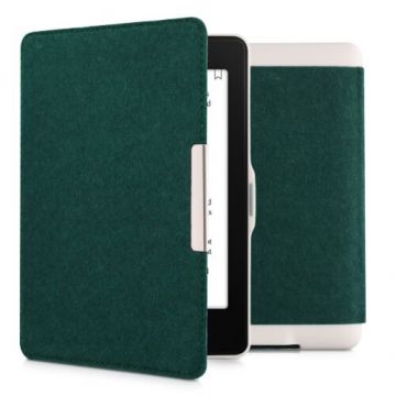 Husa pentru Amazon Paperwhite 7, Kwmobile, Verde, Textil, 34345.78