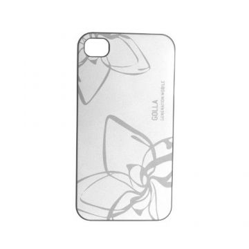 Back cover Golla LIQD SILVER for iPhone 4