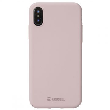 Capac protectie spate Krusell Sandby Cover pentru Apple iPhone XS 5.8″ Dusty Pink