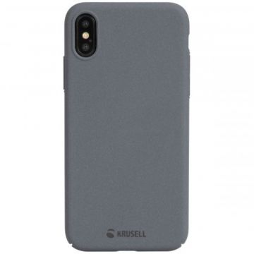 Capac protectie spate Krusell Sandby Cover pentru Apple iPhone XS Max 6.5″ Gri