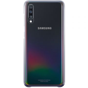Capac protectie spate Samsung Gradation Cover pentru Galaxy A70 2019 (A705) Black
