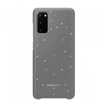 Capac protectie spate Samsung LED Cover EF-KG980 pentru Galaxy S20(G980) Grey