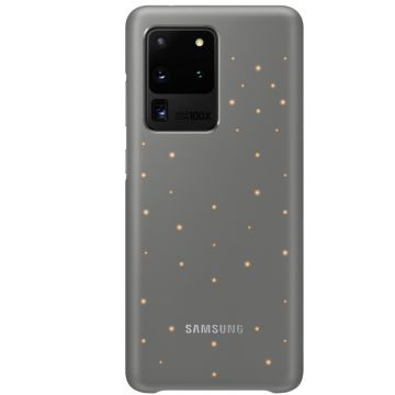 Capac protectie spate Samsung Protective LED Cover pentru Galaxy S20 Ultra Grey