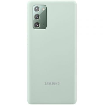 Capac protectie spate Samsung Silicone Cover EF-PN980 pentru Galaxy Note 20 Ultra (N985) Mint Green