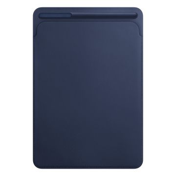 Husa Apple Leather Sleeve pentru iPad Pro 10.5'' Midnight Blue