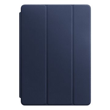 Husa Apple Leather Smart Cover pentru iPad Pro 10.5'' Midnight Blue