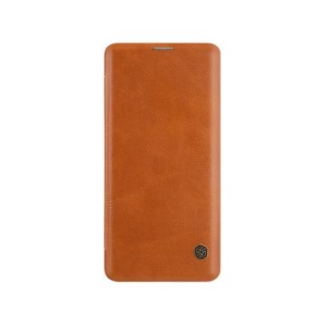 Husa Nillkin Book Qin brown pt Samsung Galaxy S10