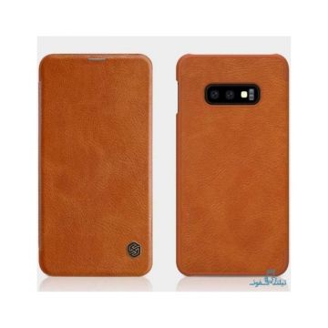 Husa Nillkin Book Qin brown pt Samsung Galaxy S10e