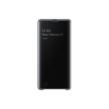 Husa Samsung Clear View Cover black pt Samsung Galaxy S10e