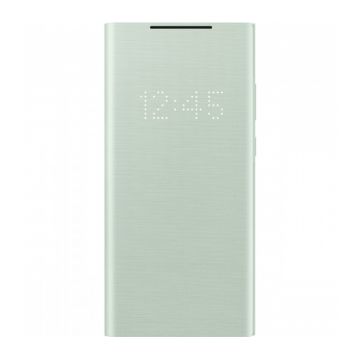 Husa Samsung Flip LED View Cover EF-NN980 pentru Galaxy Note 20 (N980) Mint Green