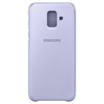 Husa Samsung Flip Wallet pt Samsung Galaxy A6 (2018) A600 violet