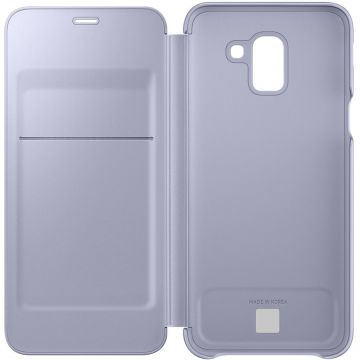 Husa Samsung Flip Wallet violet pt Samsung Galaxy J6 (2018) EF-WJ600CVEGWW