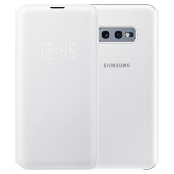 Husa Samsung LED View Cover pentru Galaxy S10e (G970F) White
