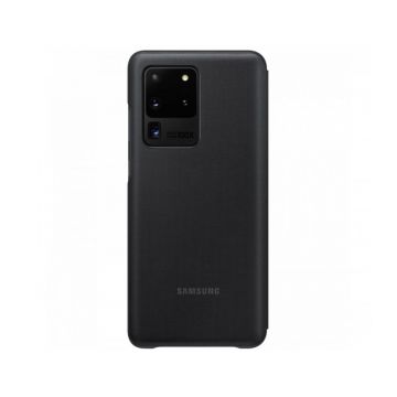 Husa Samsung LED View Cover pentru Galaxy S20 Ultra Black