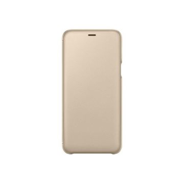 Husa Samsung Neon Flip Cover pt Galaxy A8 (2018) gold